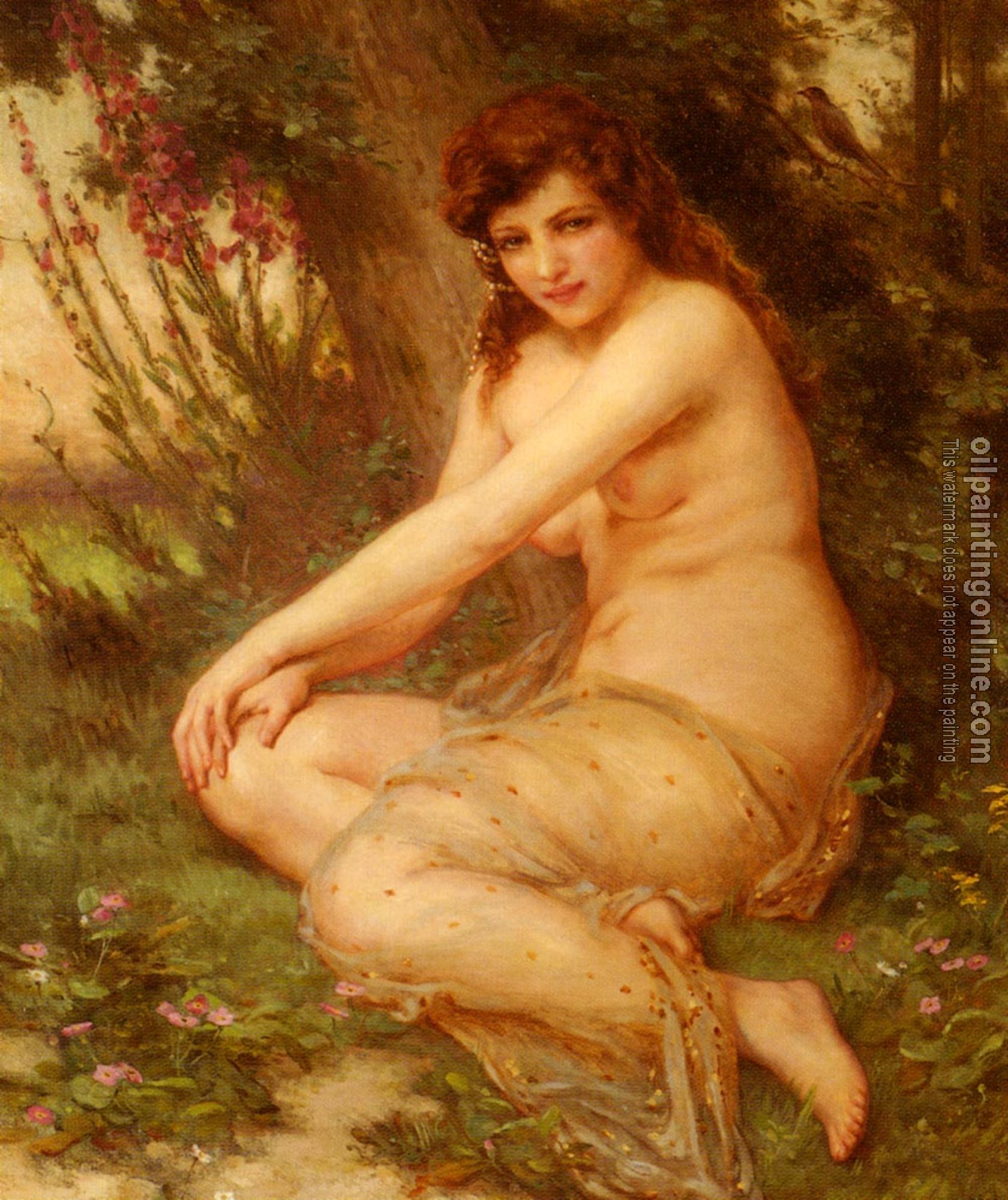 Guillaume Seignac - la Nymphe De Foret